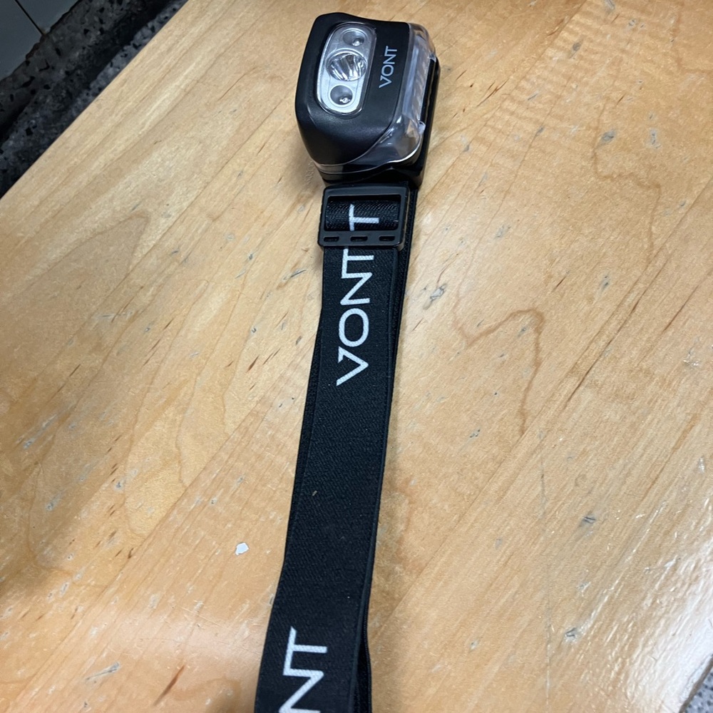 Vont Black Headlamp